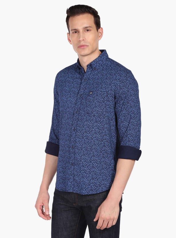 ARROW SPORT Men Floral Print Manhattan Shirt (Slim)
