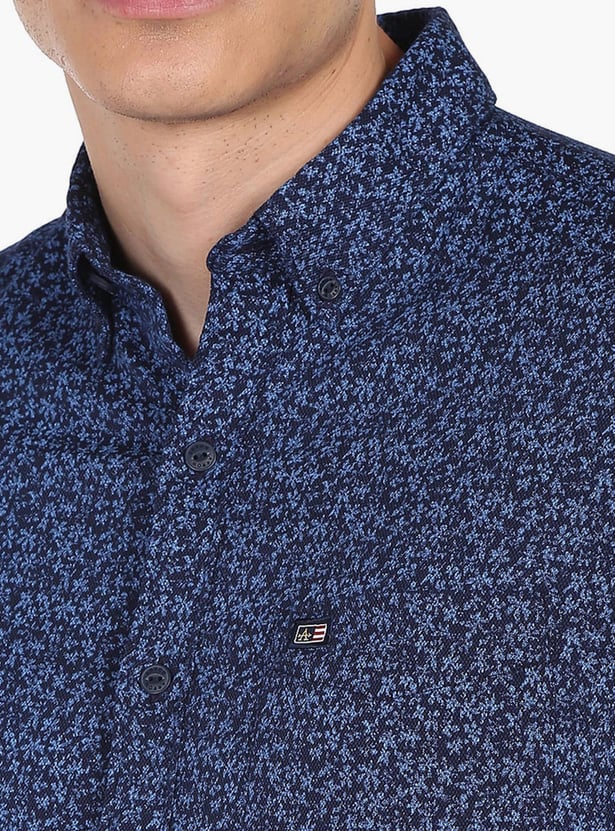 ARROW SPORT Men Floral Print Manhattan Shirt (Slim)