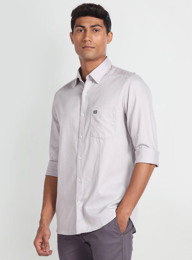 ARROW SPORT Men Solid Manhattan Casual Shirt (Slim)