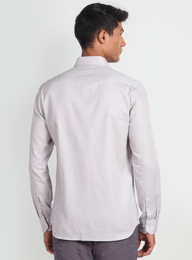 ARROW SPORT Men Solid Manhattan Casual Shirt (Slim)