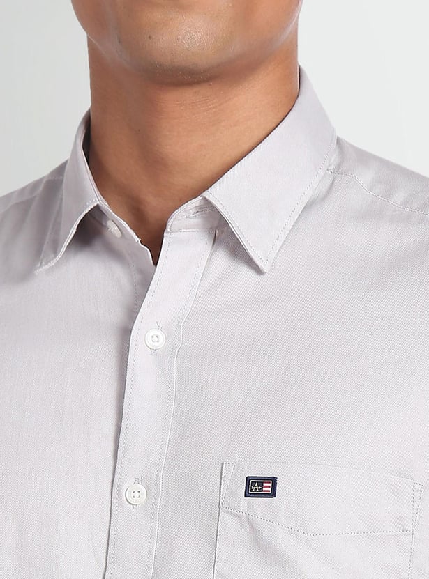 ARROW SPORT Men Solid Manhattan Casual Shirt (Slim)