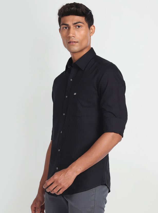 ARROW SPORT Men Solid Slim Fit Casual Shirt