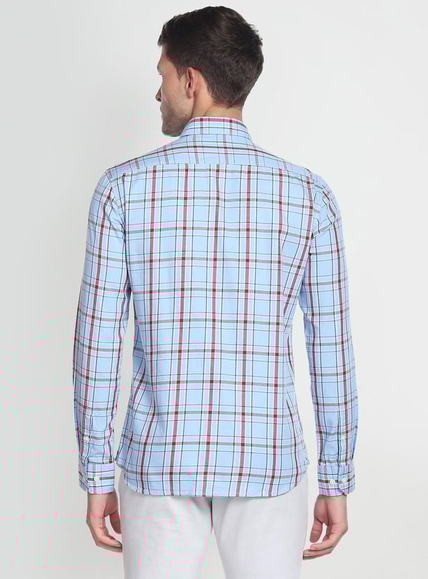 ARROW SPORT Men Tartan Check Slim Fit Casual Shirt
