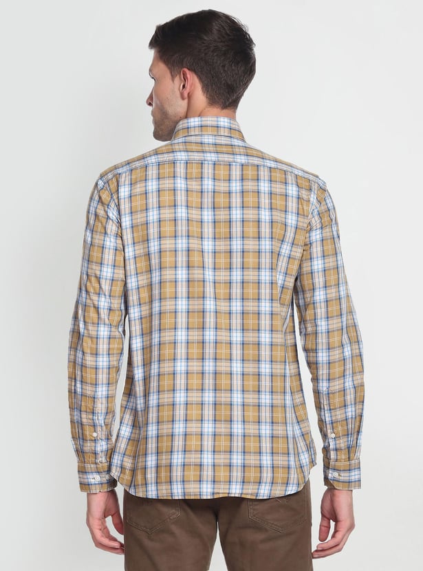 ARROW SPORT Men Checked Slim Fit Casual Shirt