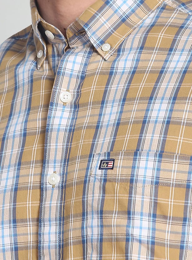 ARROW SPORT Men Checked Slim Fit Casual Shirt
