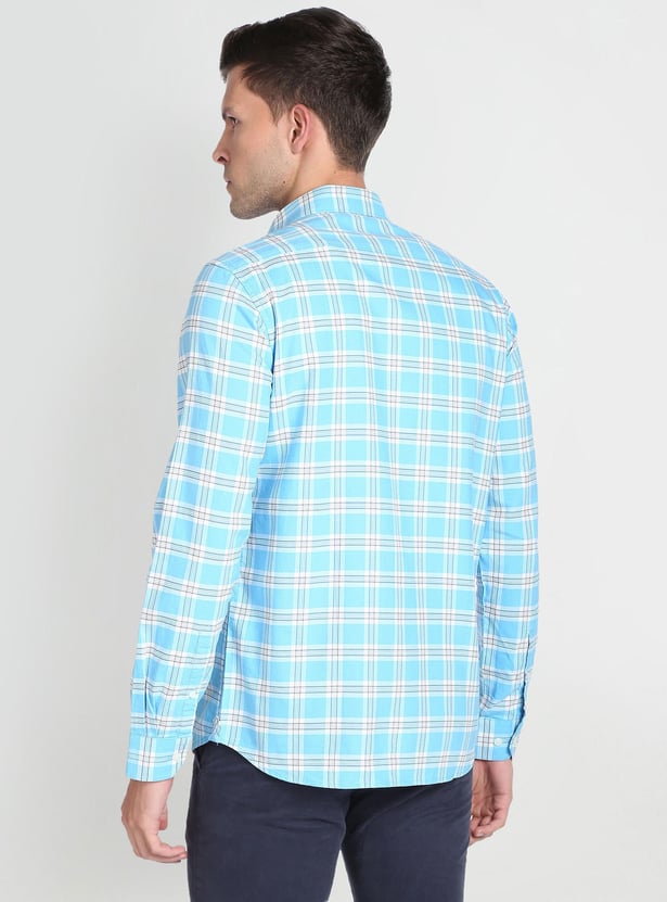 ARROW SPORTS Men Checked Regular Fit Casual Shirt