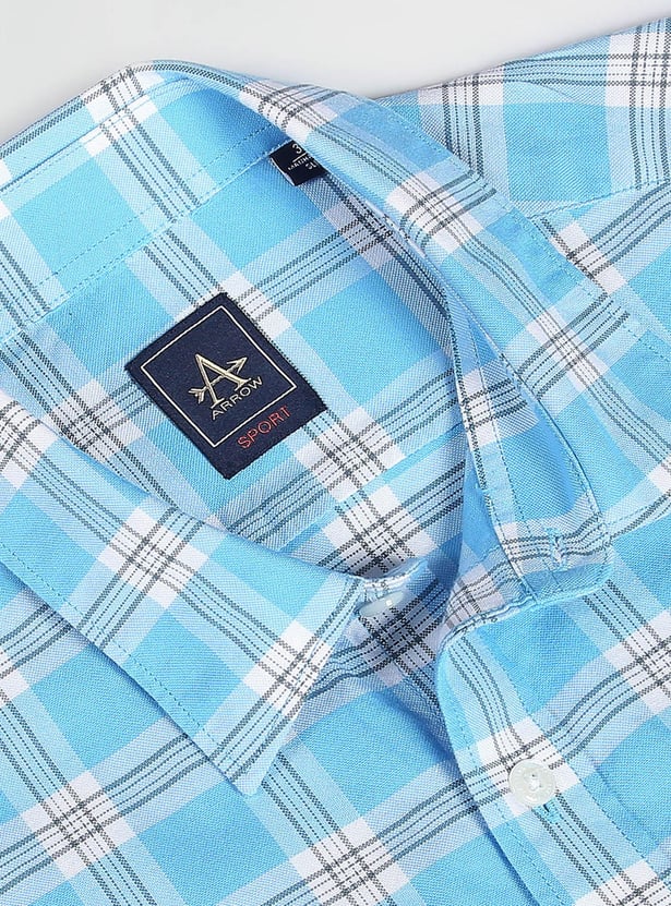 ARROW SPORTS Men Checked Regular Fit Casual Shirt