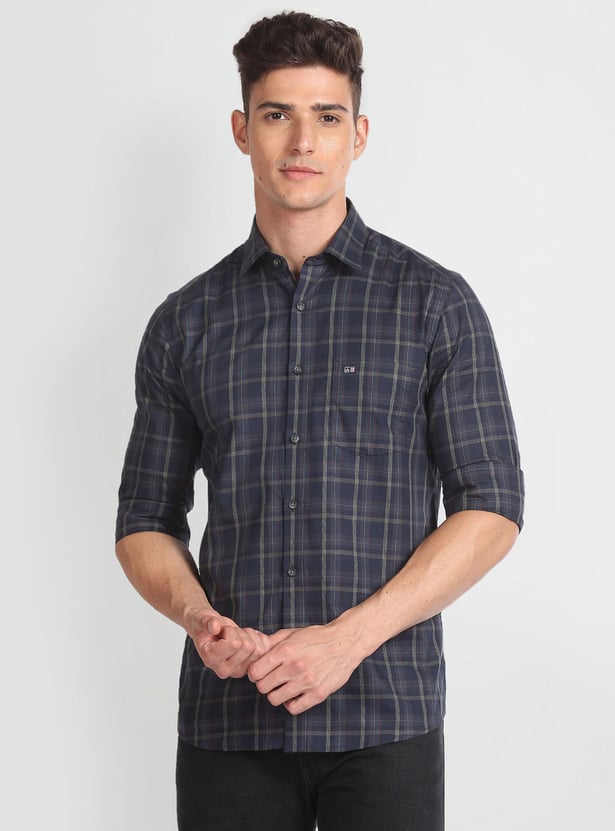 ARROW SPORT Men Checked Slim Fit Casual Shirt