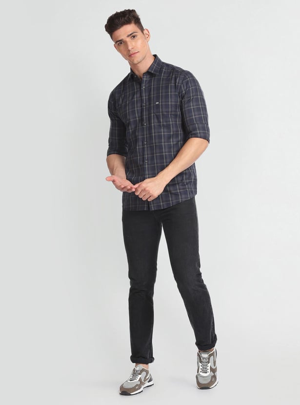 ARROW SPORT Men Checked Slim Fit Casual Shirt