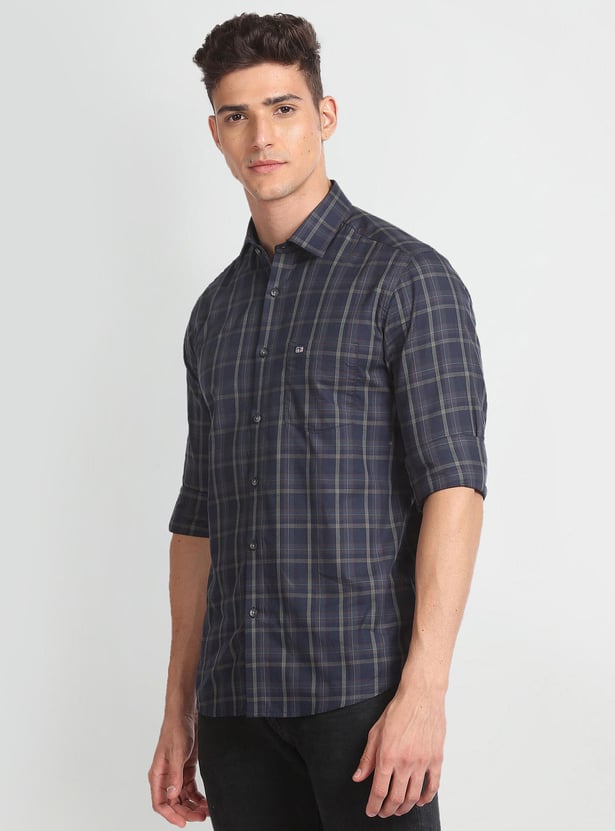 ARROW SPORT Men Checked Slim Fit Casual Shirt