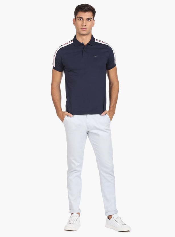 ARROW SPORT Men Striped Polo T-shirt