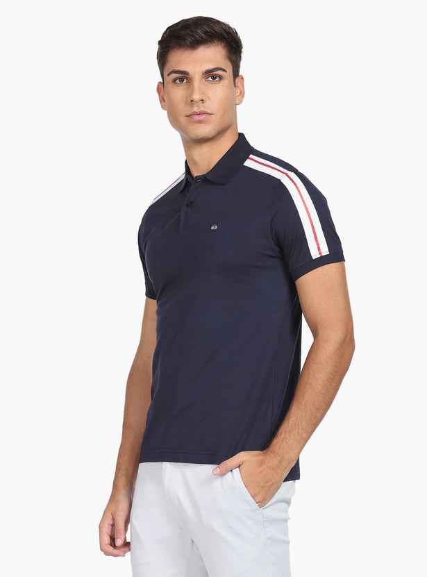ARROW SPORT Men Striped Polo T-shirt