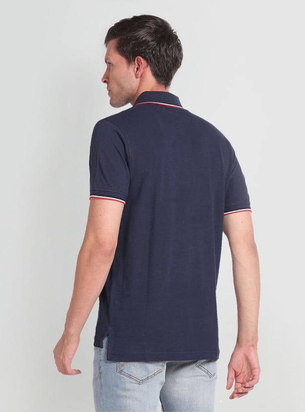 ARROW SPORT Men Solid Regular Fit Polo T-shirt