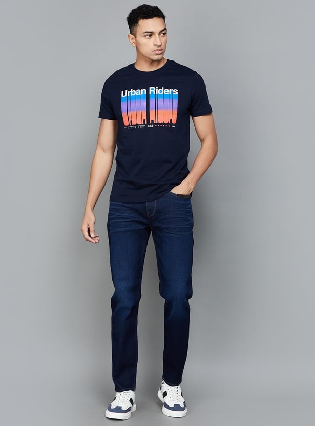 LEE Men Printed Slim Fit T-shirt