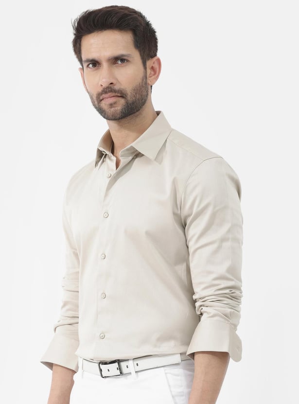 RARE RABBIT Men Solid Regular Fit Shirt
