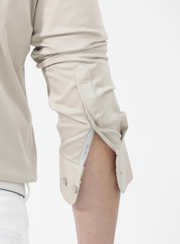RARE RABBIT Men Solid Regular Fit Shirt