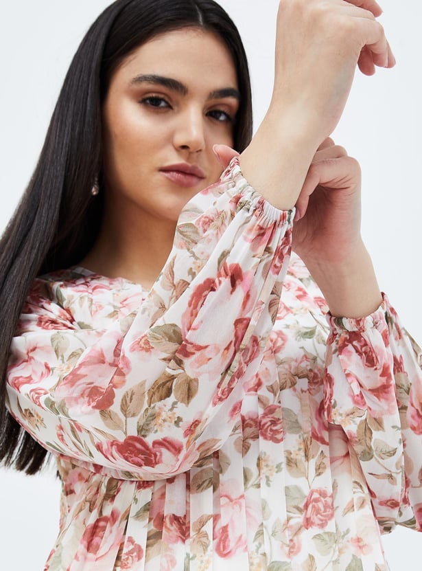 Buy CODE Women Floral Printed Top from CODE at just INR 1599.0