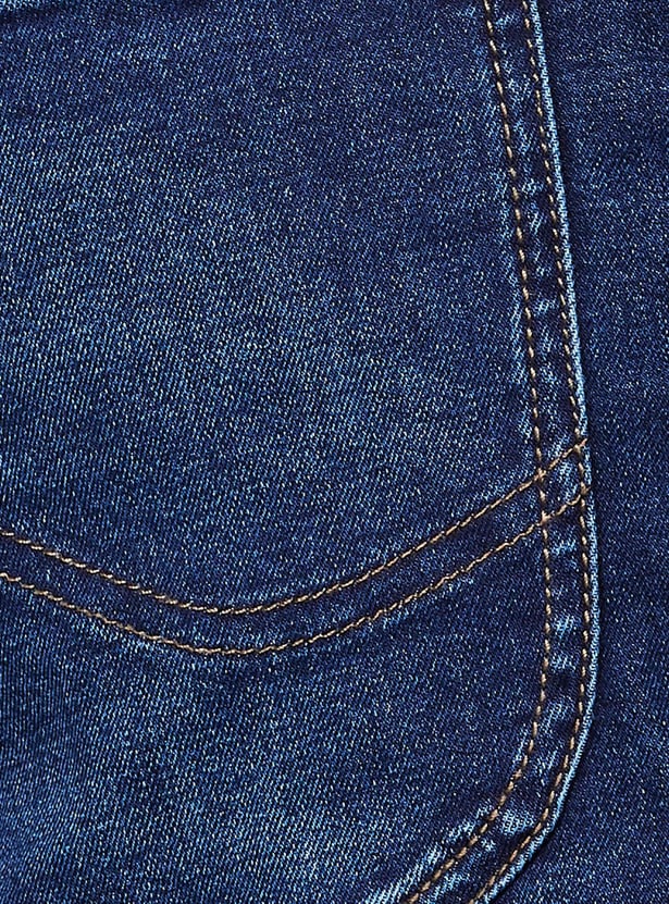 LEE Men Washed Regular Tapered Jeans