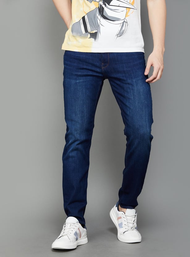 LEE Men Washed Slim Tapered Jeans