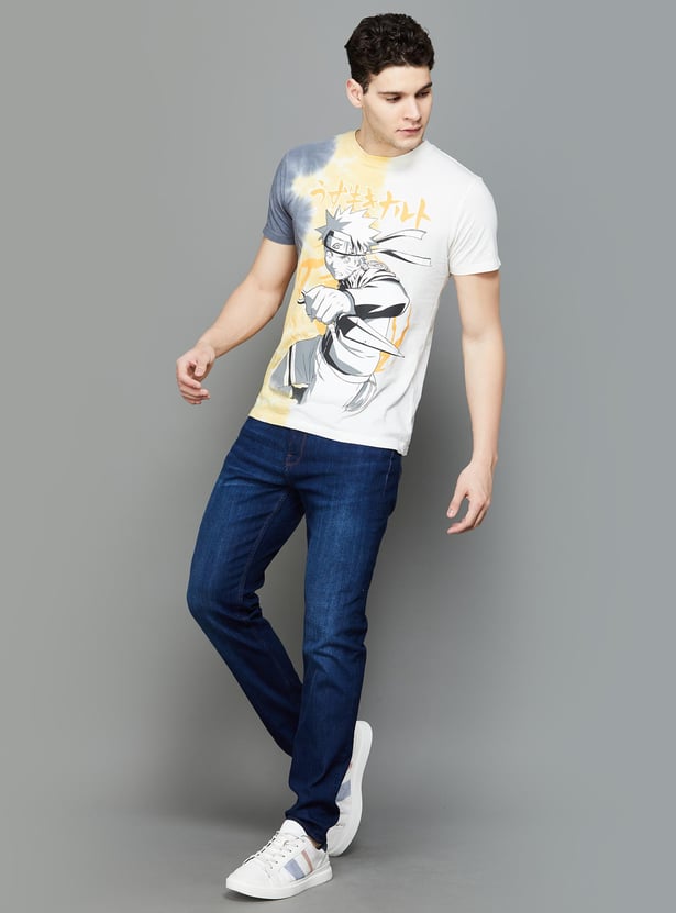 LEE Men Washed Slim Tapered Jeans