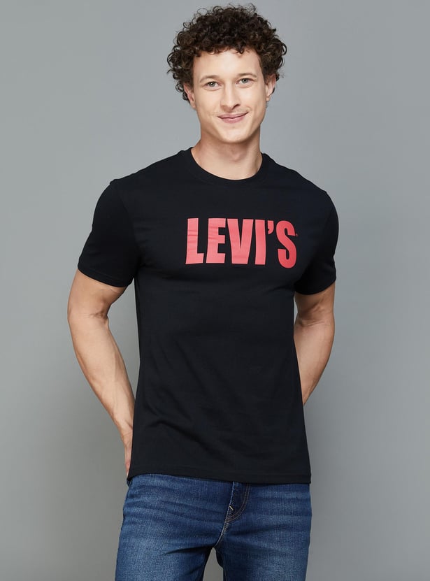 LEVI's Men Printed Regular Fit T-shirt