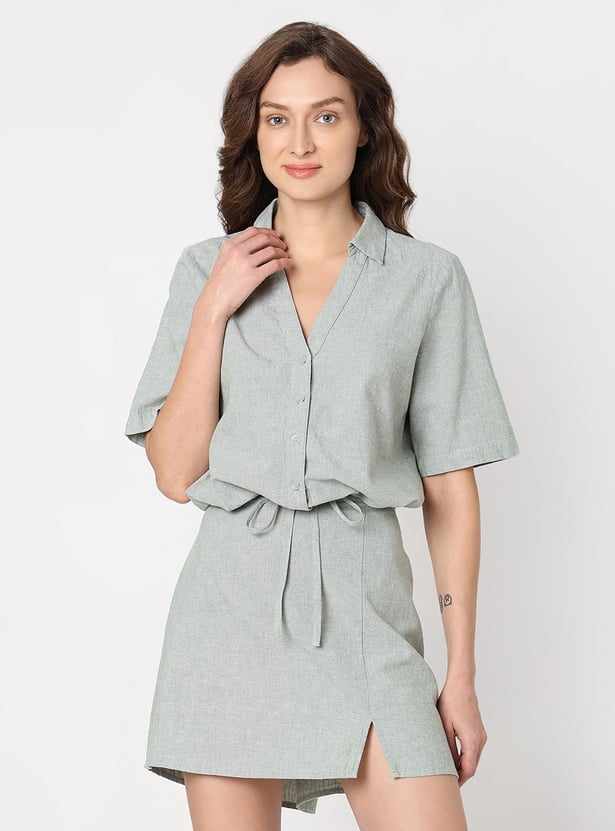 VERO MODA Women Solid Mini Dress