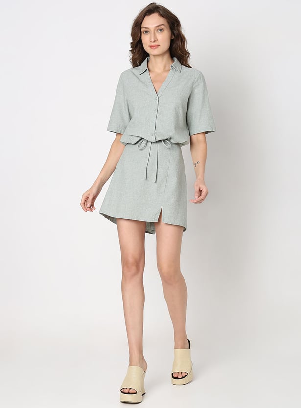 VERO MODA Women Solid Mini Dress