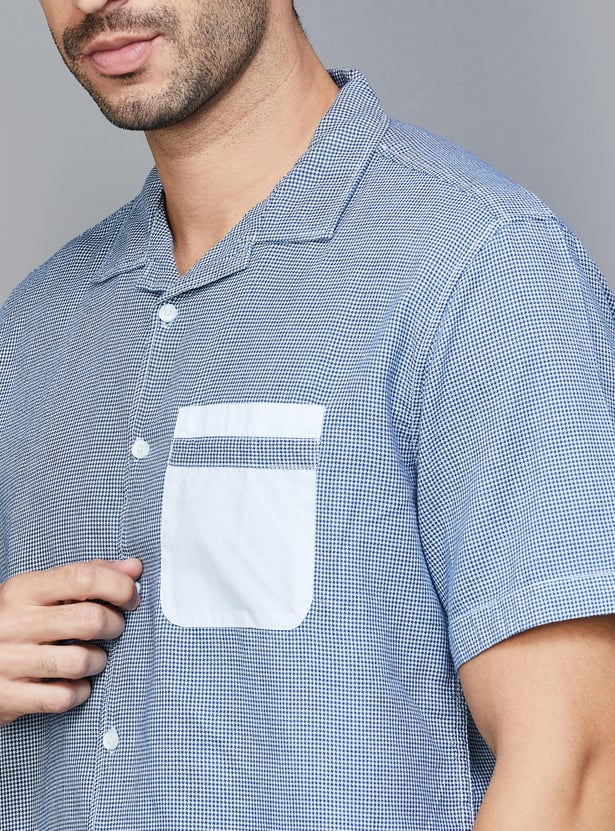 VOI JEANS Men Printed Regular Fit Casual Shirt
