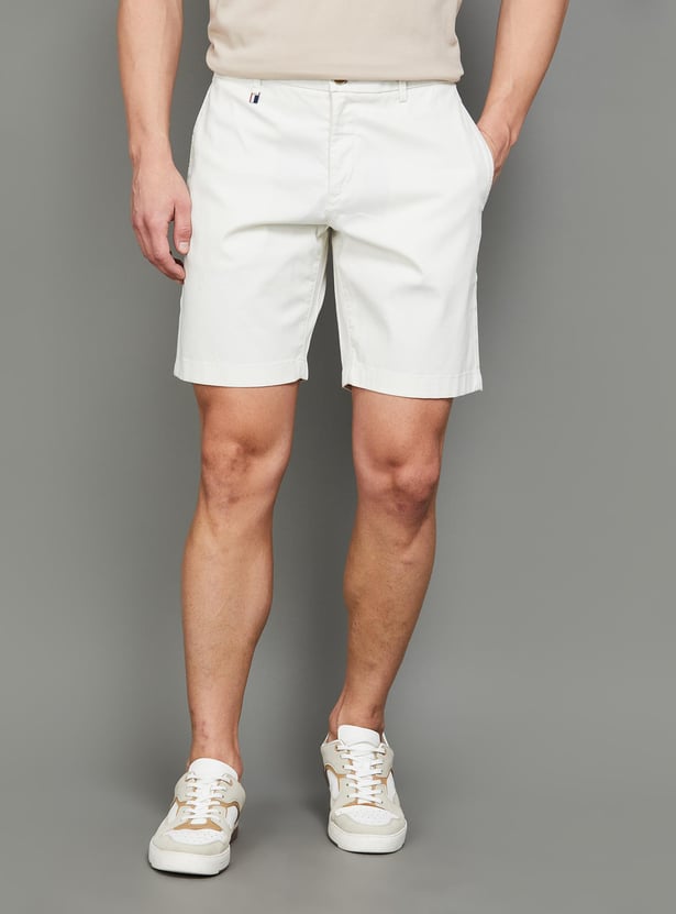 U.S. POLO ASSN. Men Solid Slim Fit Casual Shorts