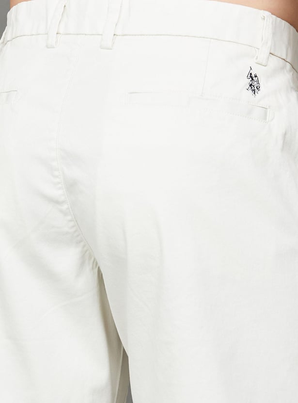 U.S. POLO ASSN. Men Solid Slim Fit Casual Shorts
