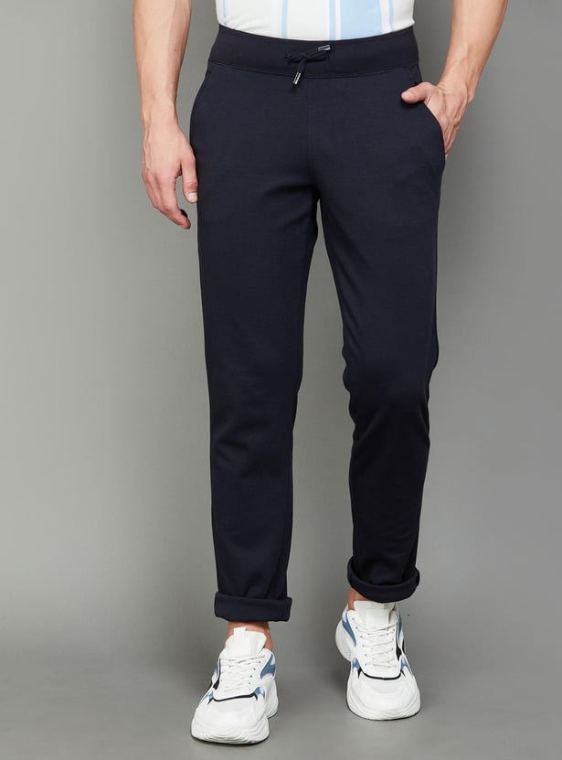 Buy FAHRENHEIT Men Solid Regular Fit Track Pants from Fahrenheit at ...