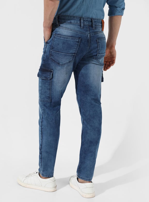 CAMPUS SUTRA Men Stonewashed Regular Fit Jeans