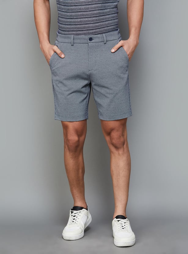 United Colors Of Benetton Baby Shorts - Jeans-Shorts Mit Elastikbund & Süßen Ohren-Applikationen