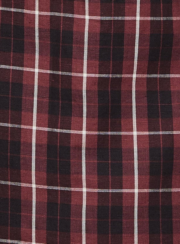 VH SPORTS Men Checked Slim Fit Casual Shirt