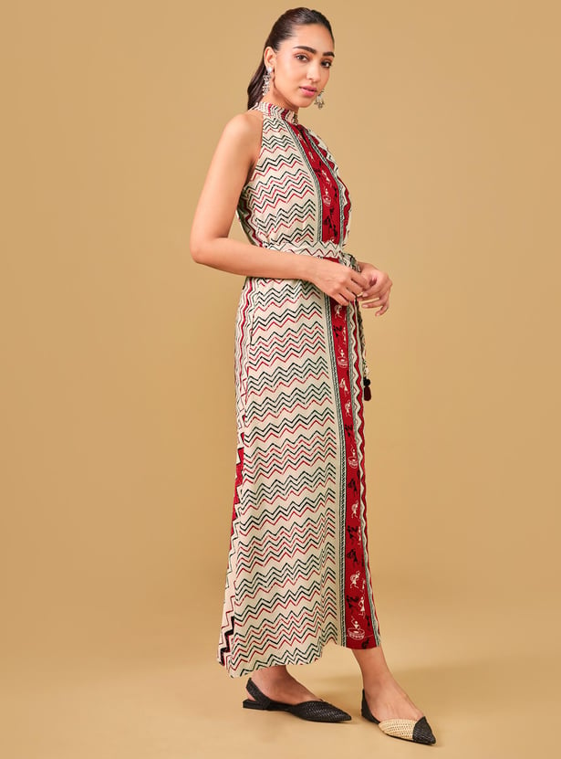 Buy GLOBAL DESI Women Printed Maxi Dress from Global Desi at just INR 3490.0