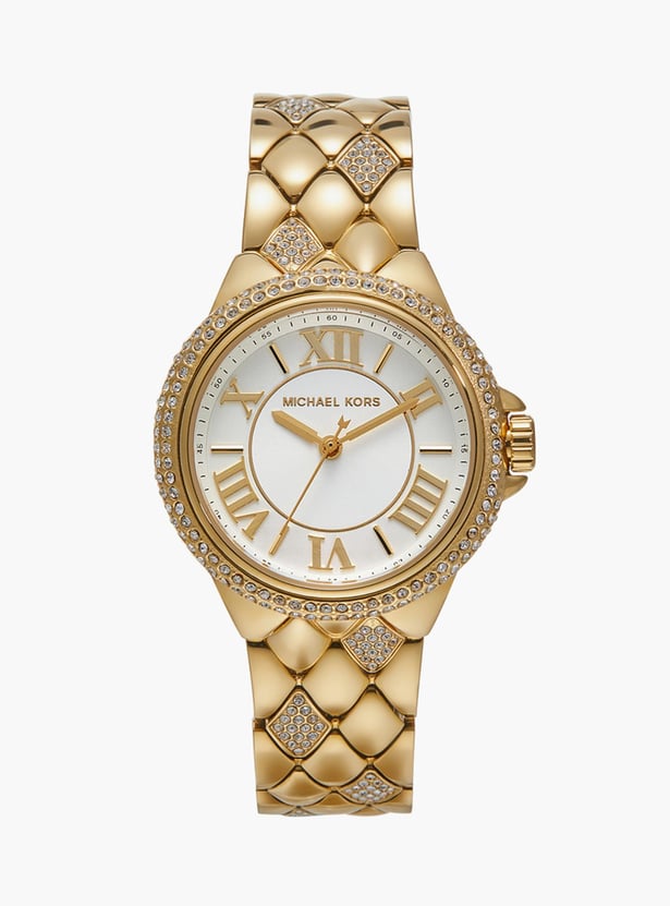 MICHAEL KORS Women Embellished Analog Watch with Metal Strap - MK4801