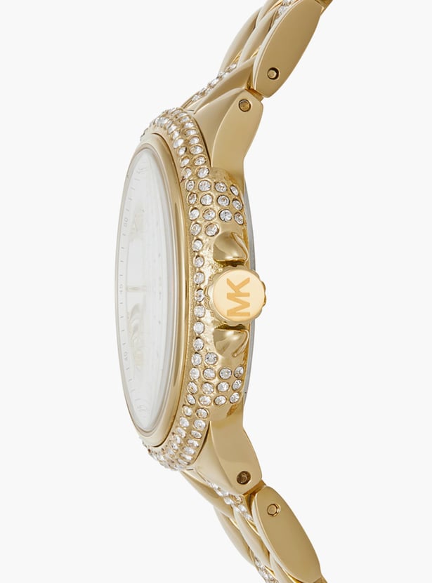 MICHAEL KORS Women Embellished Analog Watch with Metal Strap - MK4801