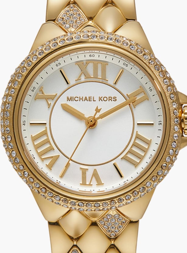 MICHAEL KORS Women Embellished Analog Watch with Metal Strap - MK4801