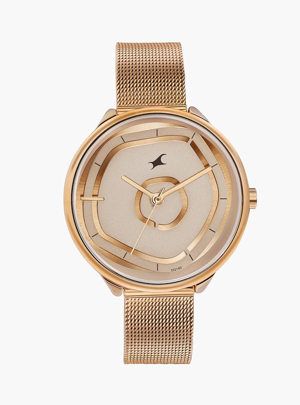 Buy FASTRACK Women Mesh Strap Analog Watch 6303WM01 from Fastrack at just INR 2795.0