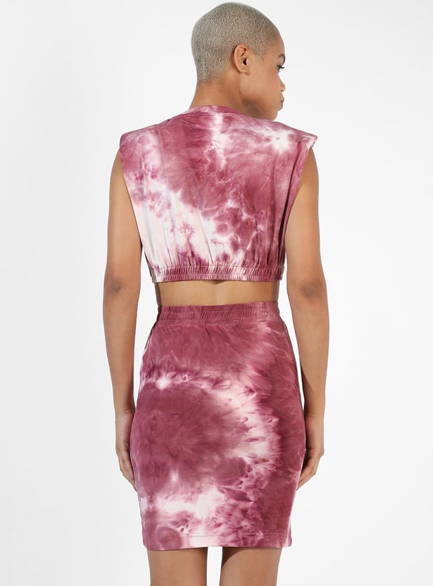 PINA COLADA Women Tie-Dye Printed Co-Ord Set