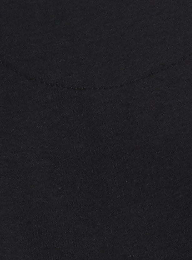 Men Solid Regular Fit V-Neck T-shirt