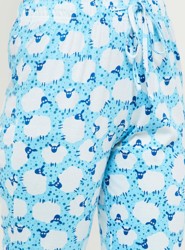 Women Printed PJ Set