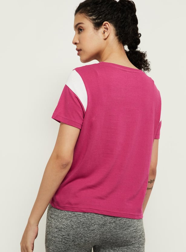 Women Printed Knit T-shirt