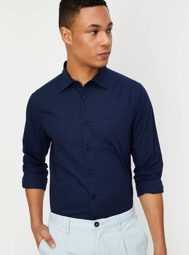 Buy Men Slim Fit Smart Casual Shirt Online At Just Rs 699 0 