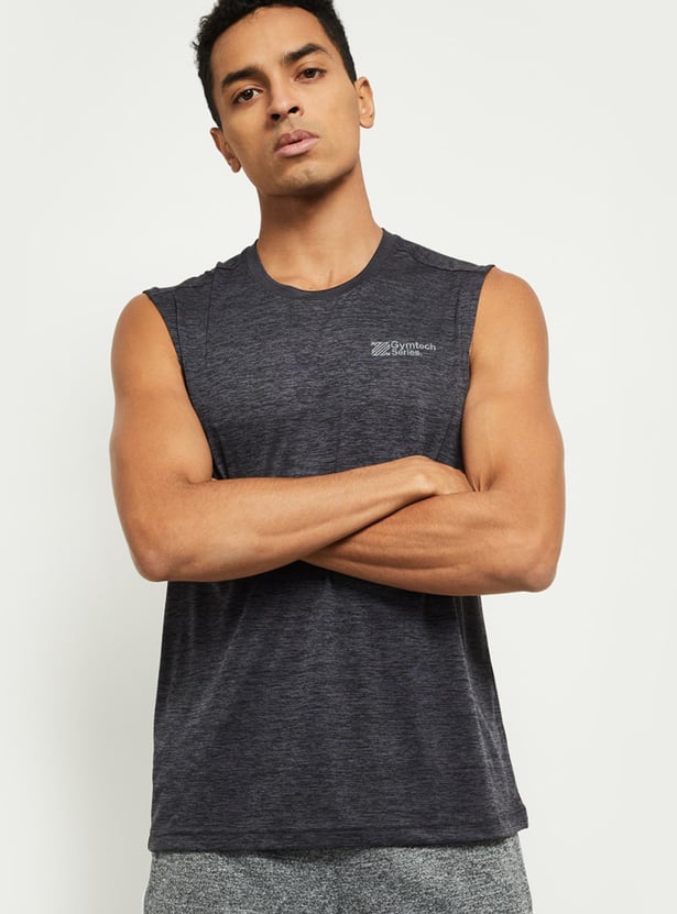 Men Solid Sleeveless T-shirt - Pack of 2