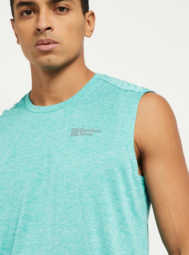 Men Solid Sleeveless T-shirt - Pack of 2