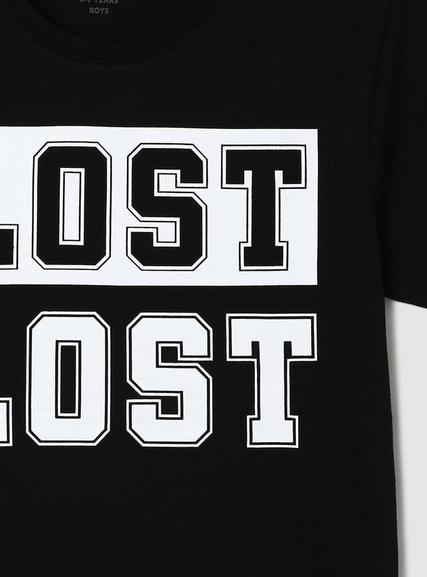 Boys Graphic Printed T-shirt - Pack of 3