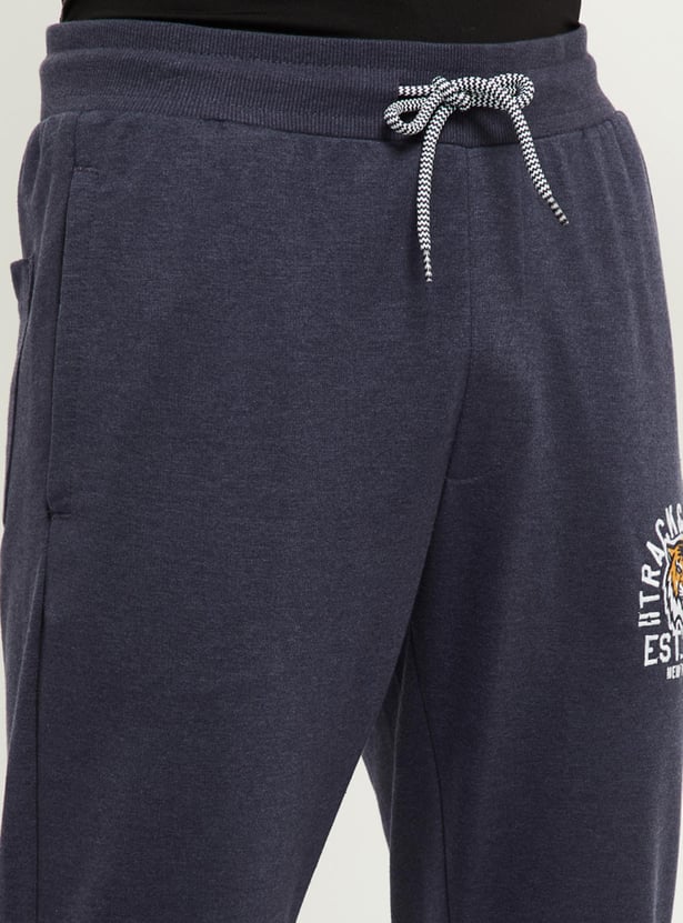 Men Printed Elasticated Joggers