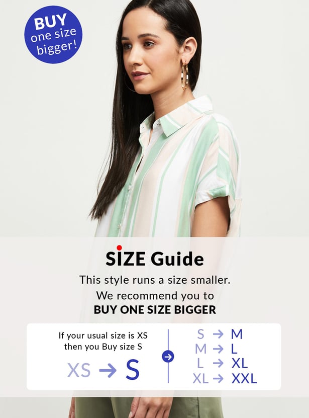 Women Striped Casual Shirt