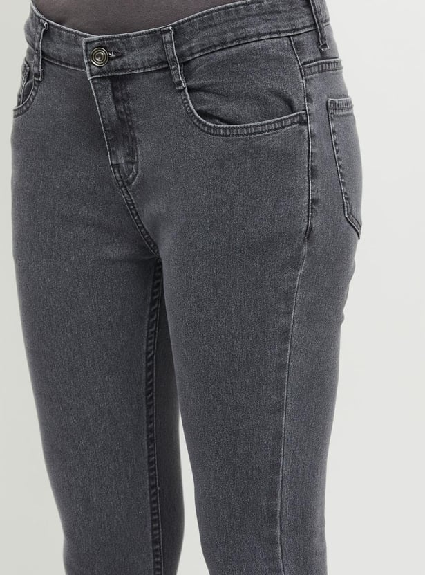 Women Solid Skinny Fit Jeans